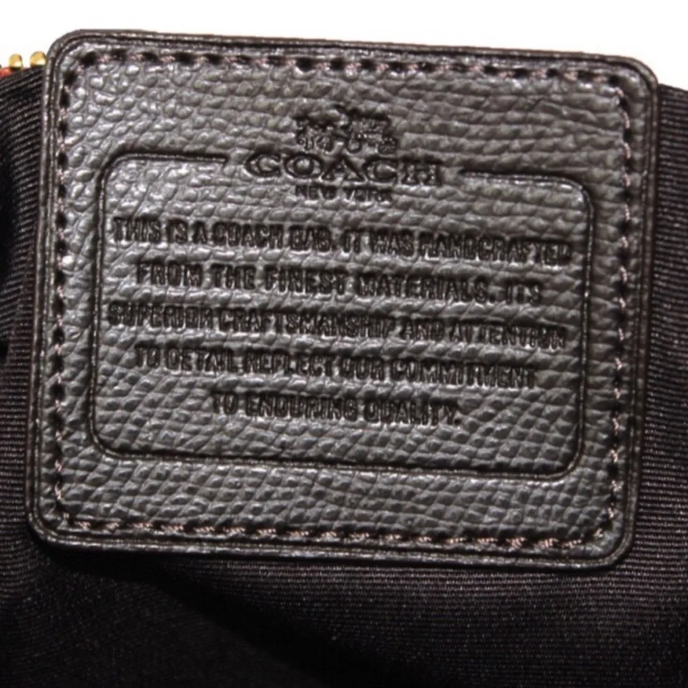 Coach Crossbody Satchel Bag New - Picture 11 of 12